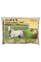 Golosinas manzana para caballos.