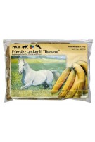 Golosinas  plátano para caballos.
