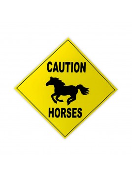 Señal peligro caballos HZ